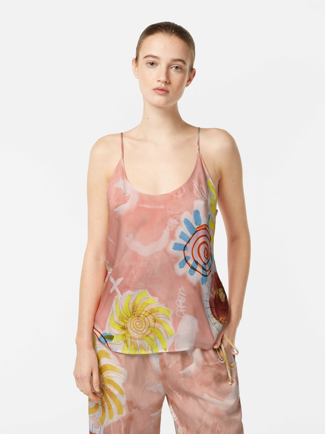 Jersey Woven Tank