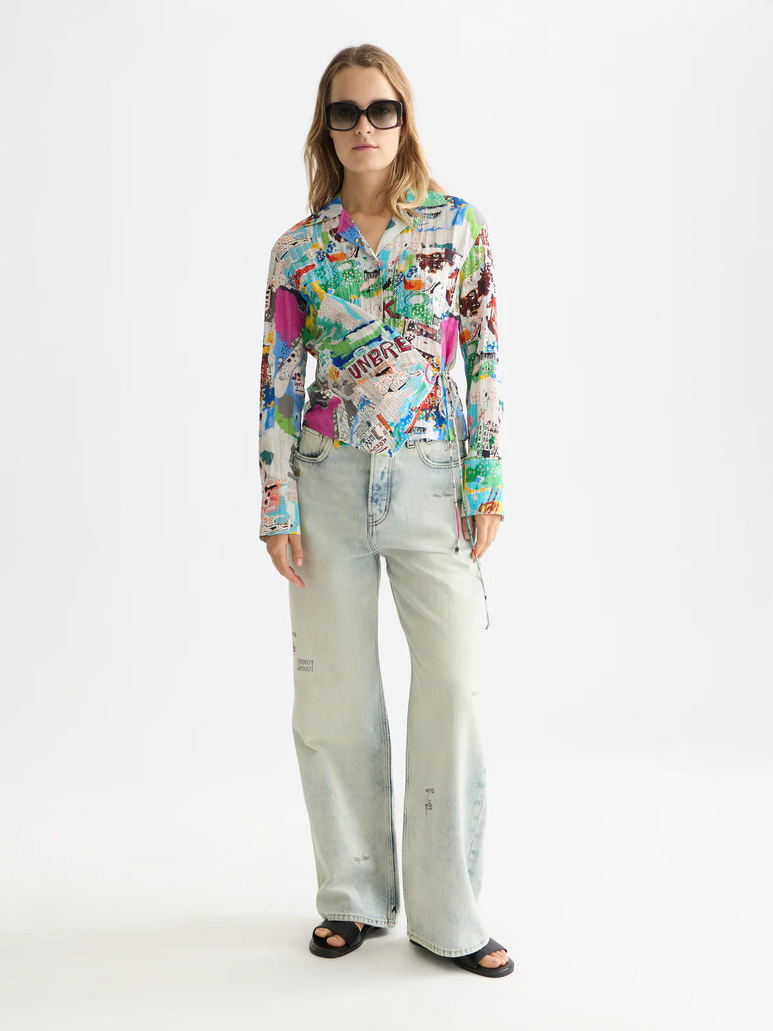 Scotch & Soda X Basquiat Long Sleeved Shirt