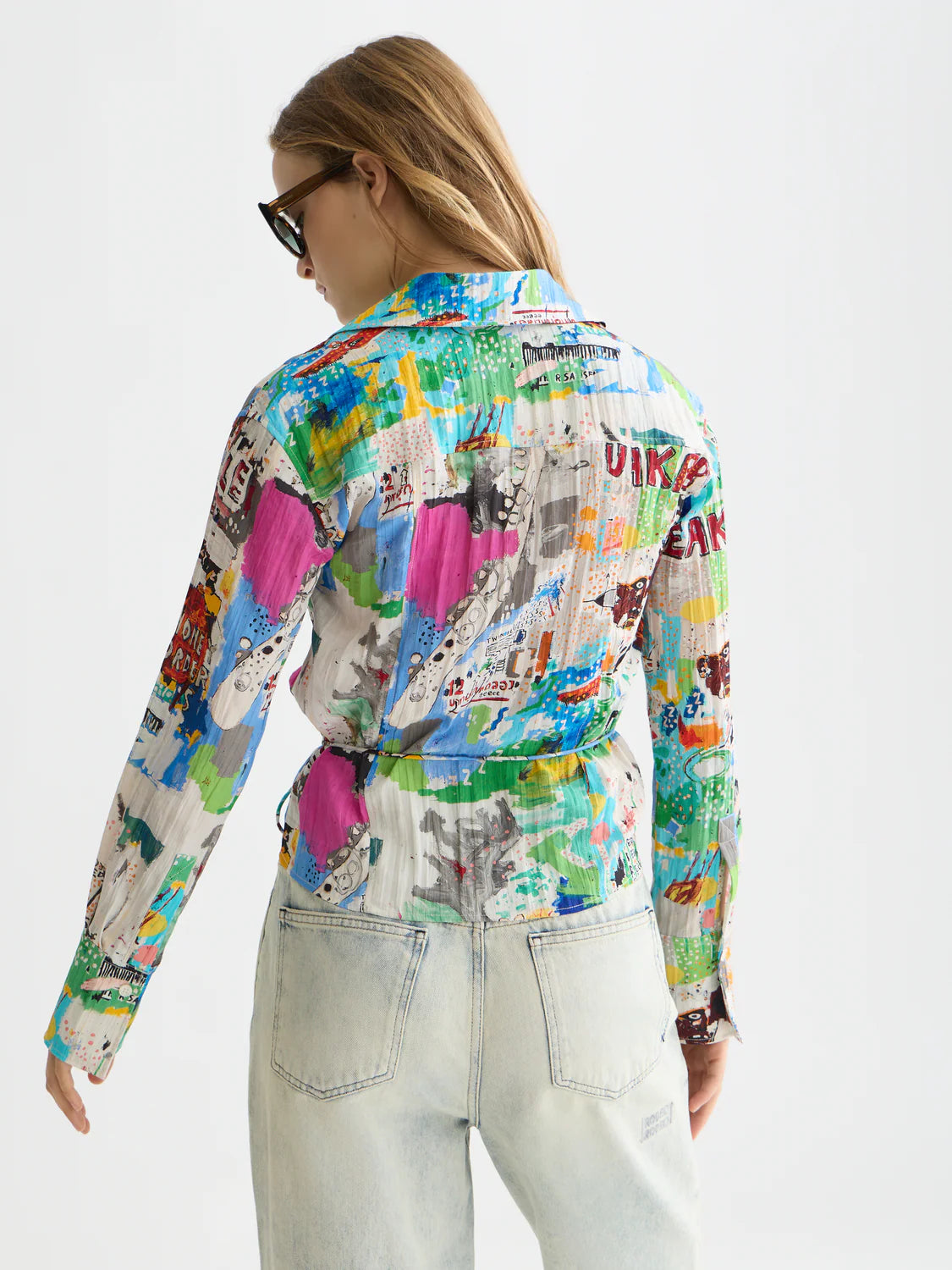Scotch & Soda X Basquiat Long Sleeved Shirt