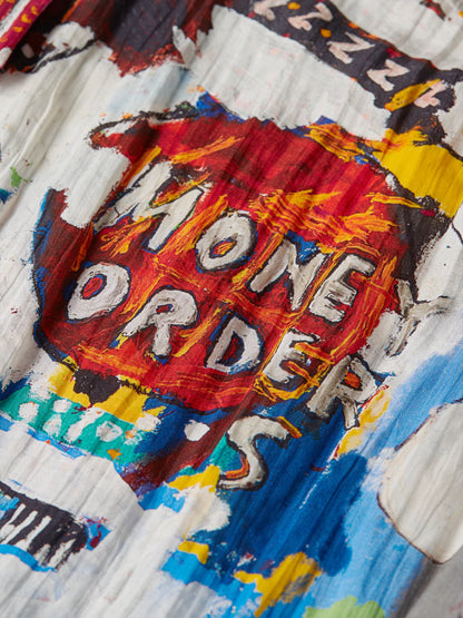Scotch & Soda X Basquiat Long Sleeved Shirt