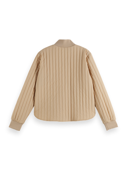 Reversible Quilted Bomber