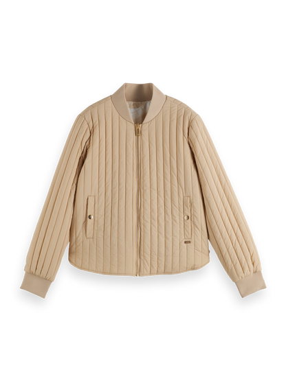 Reversible Quilted Bomber