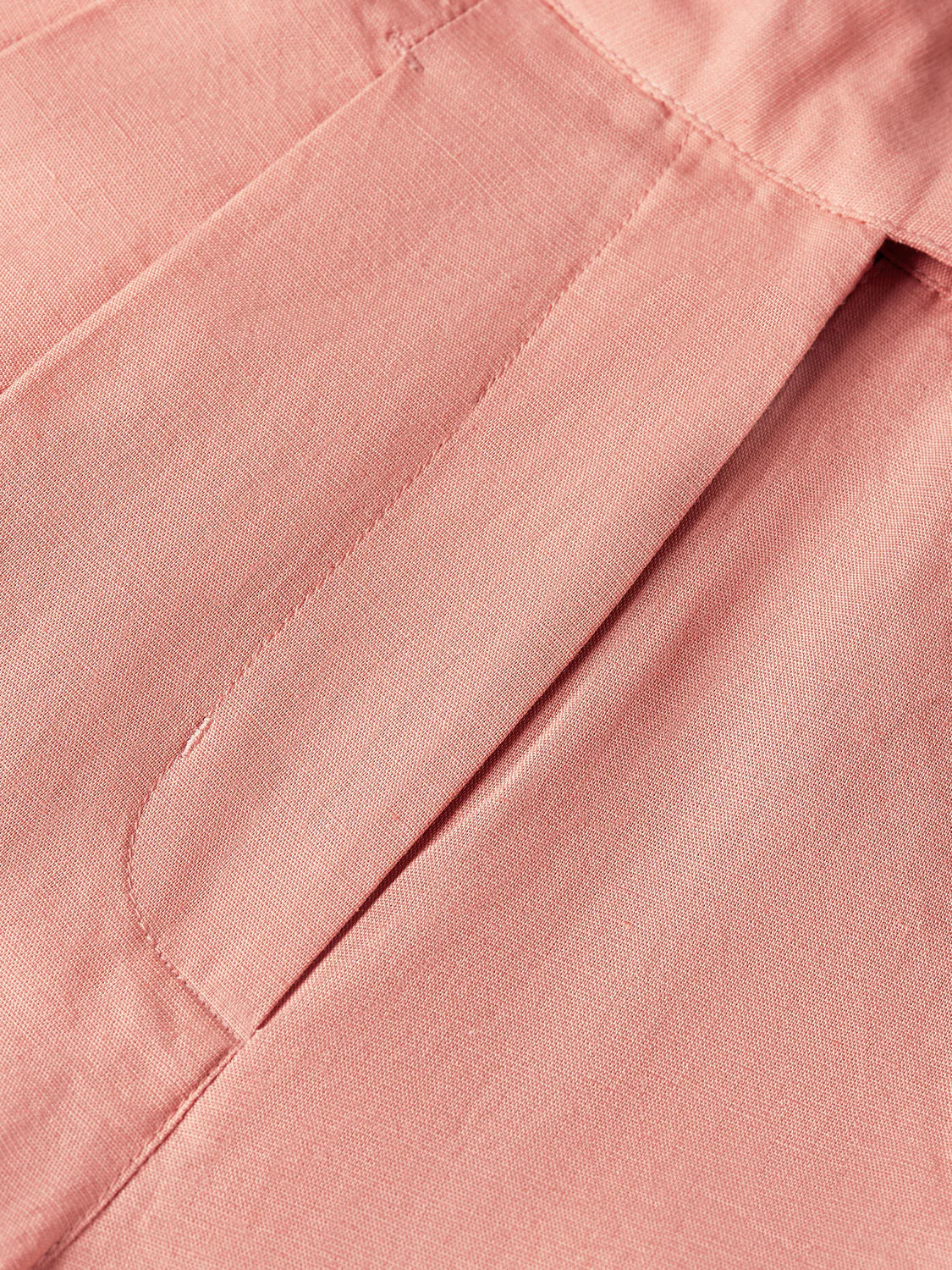 Quinn - Mid Rise Wide Leg Linen Cotton Pants