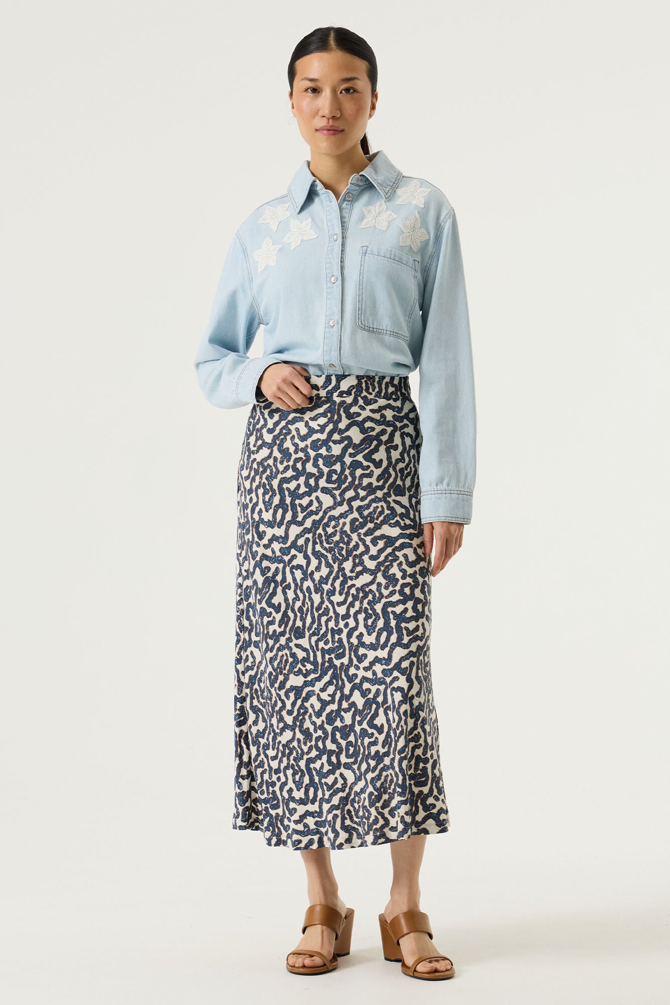 Printed Skirt