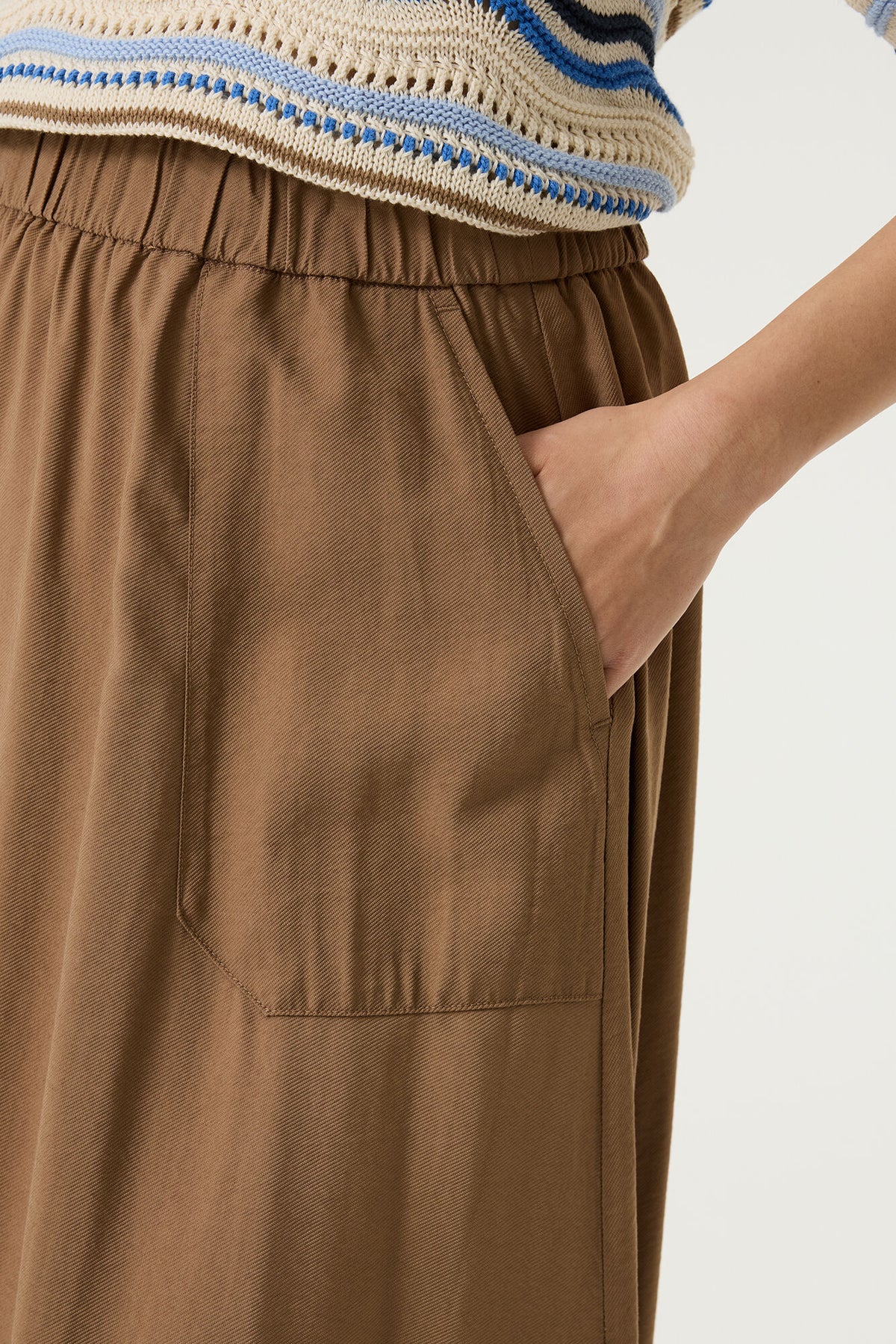 Soft Taupe Skirt