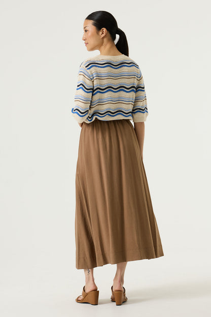 Soft Taupe Skirt