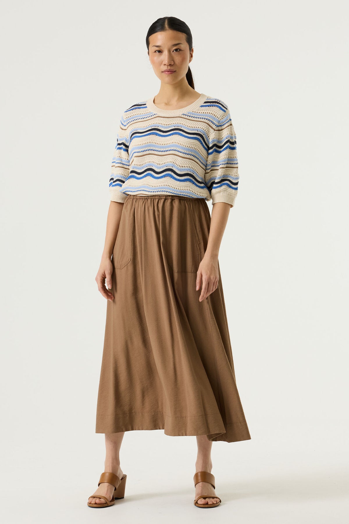 Soft Taupe Skirt