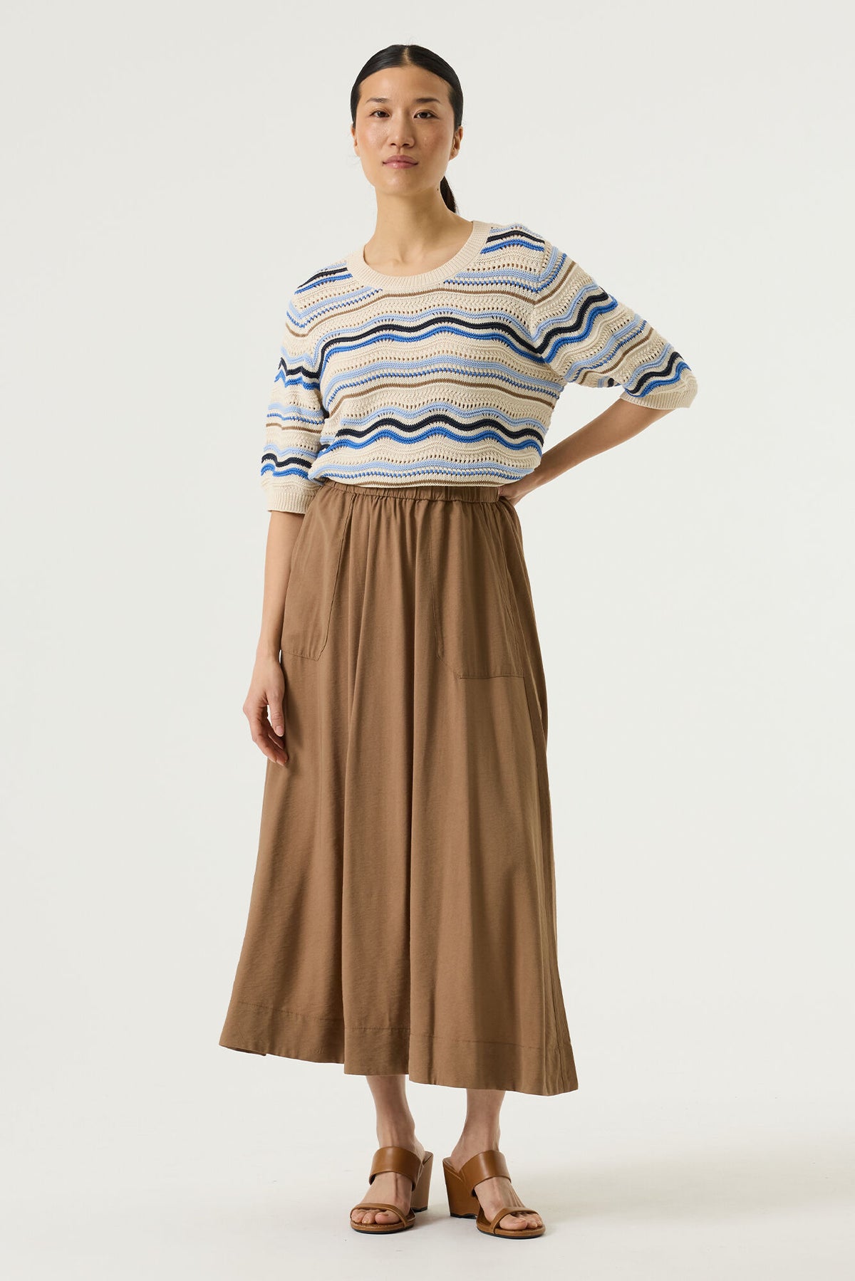 Soft Taupe Skirt