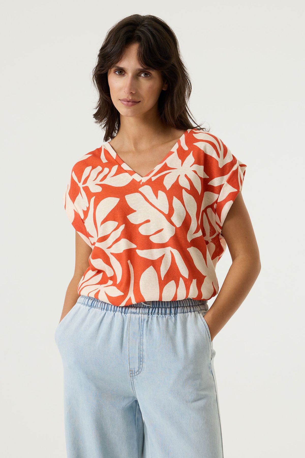 Paprika Printed Tee