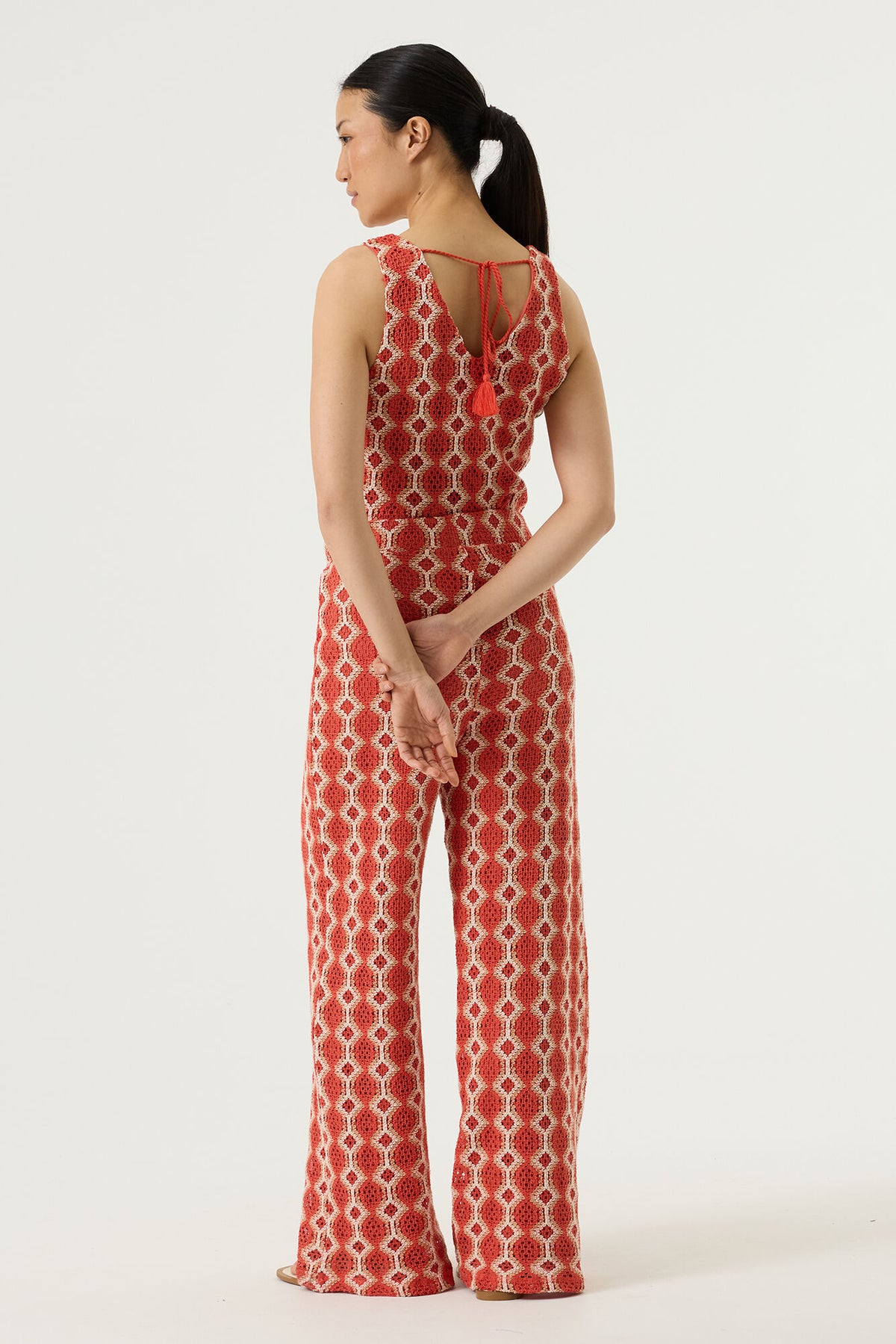 Paprika Printed Top