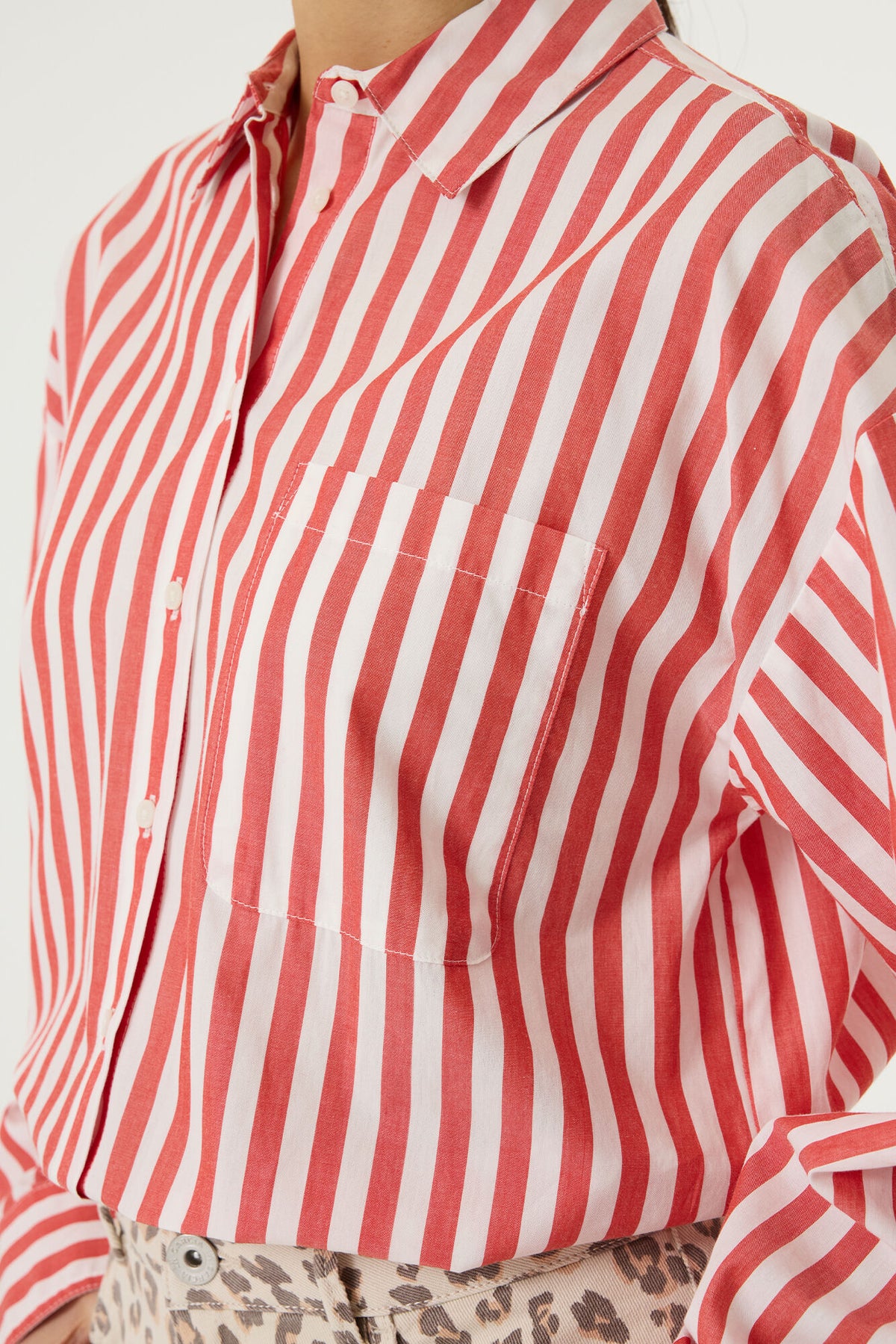 Paprika Striped Shirt