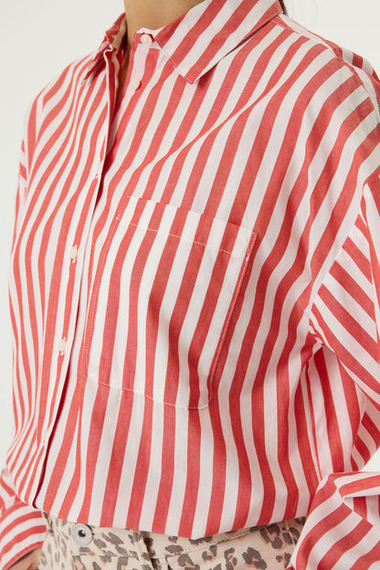 Paprika Striped Shirt