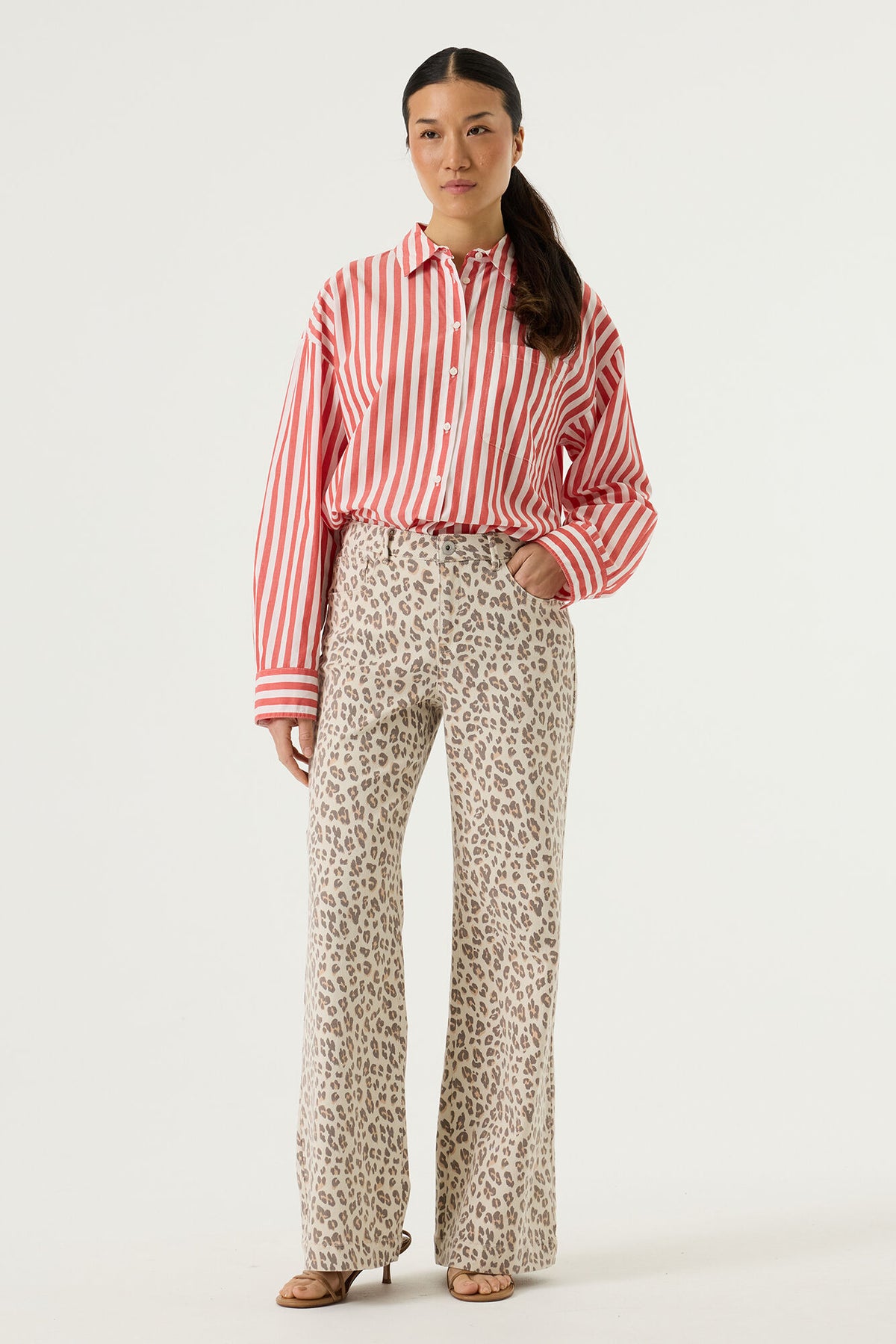 Paprika Striped Shirt