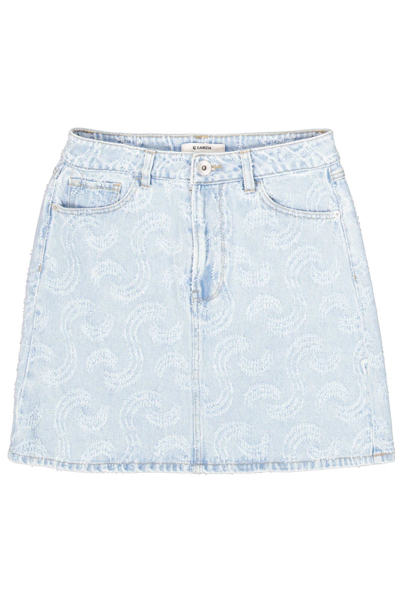 Denim Skirt - Light Used