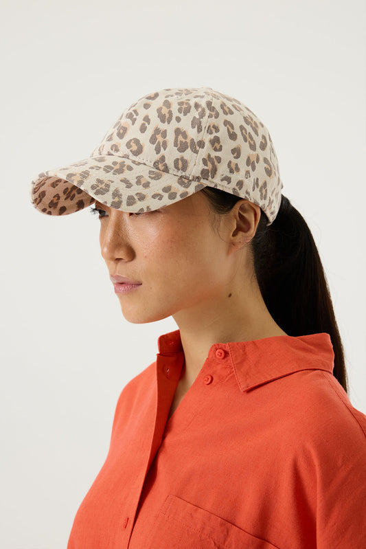Leopard Print Cap
