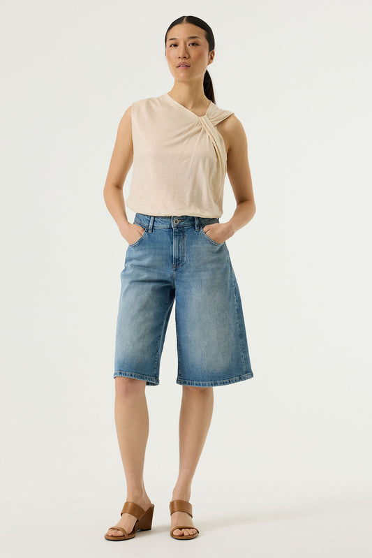 Denim Bermuda Short - Medium Used