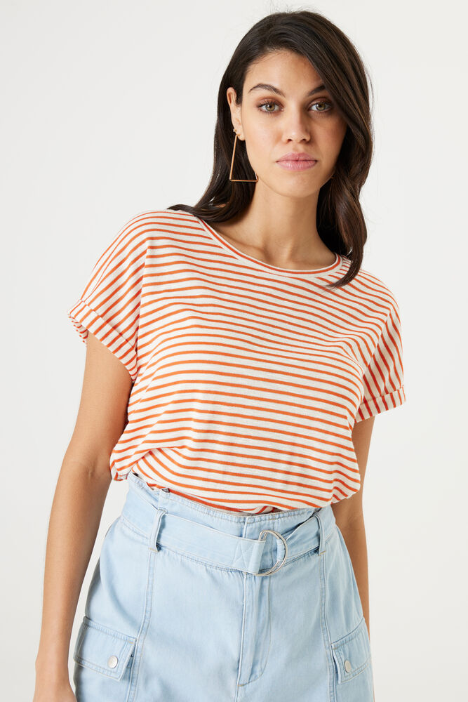 Emberglow Striped T-Shirt