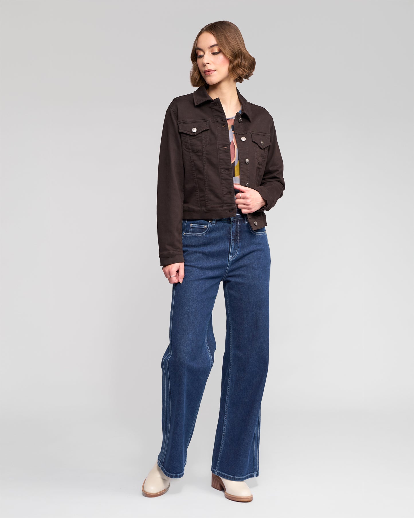 Rider Knit Jacket - Chocolate