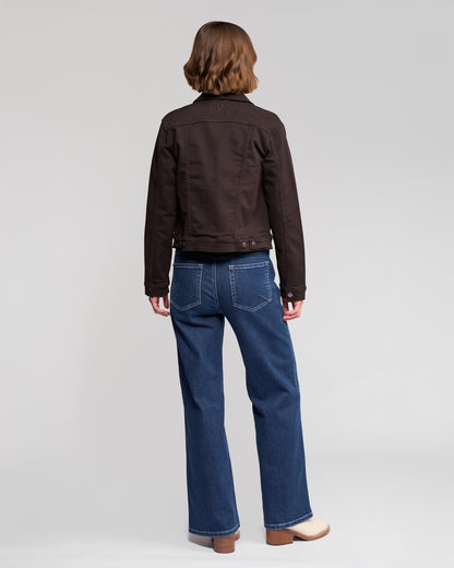 Rider Knit Jacket - Chocolate