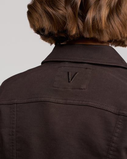 Rider Knit Jacket - Chocolate