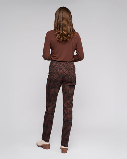 Cherry Knit Pull On Slim Pant
