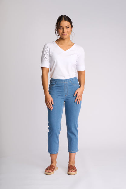 Sierra Pull On - Light Denim