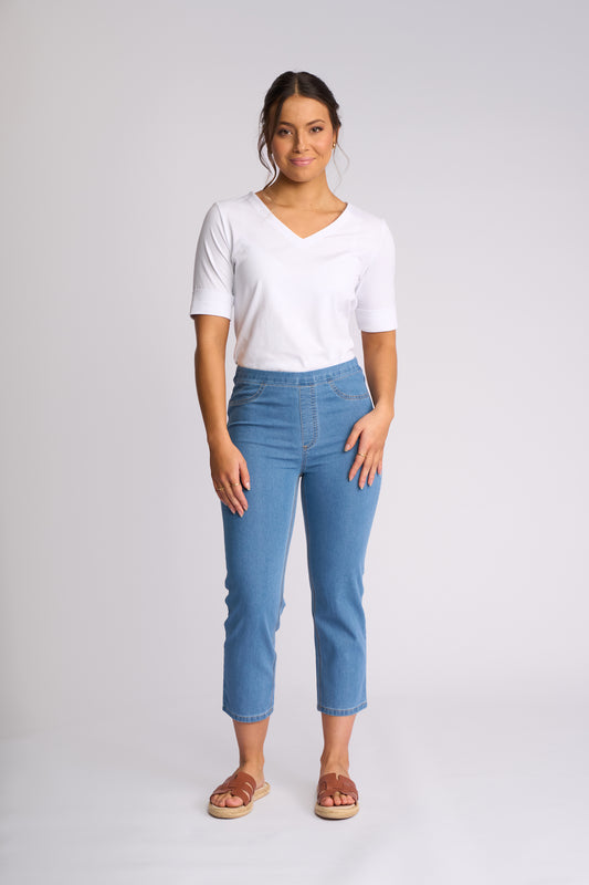 Sierra Pull On - Light Denim
