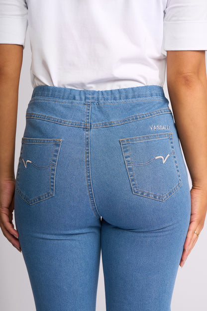 Sierra Pull On - Light Denim