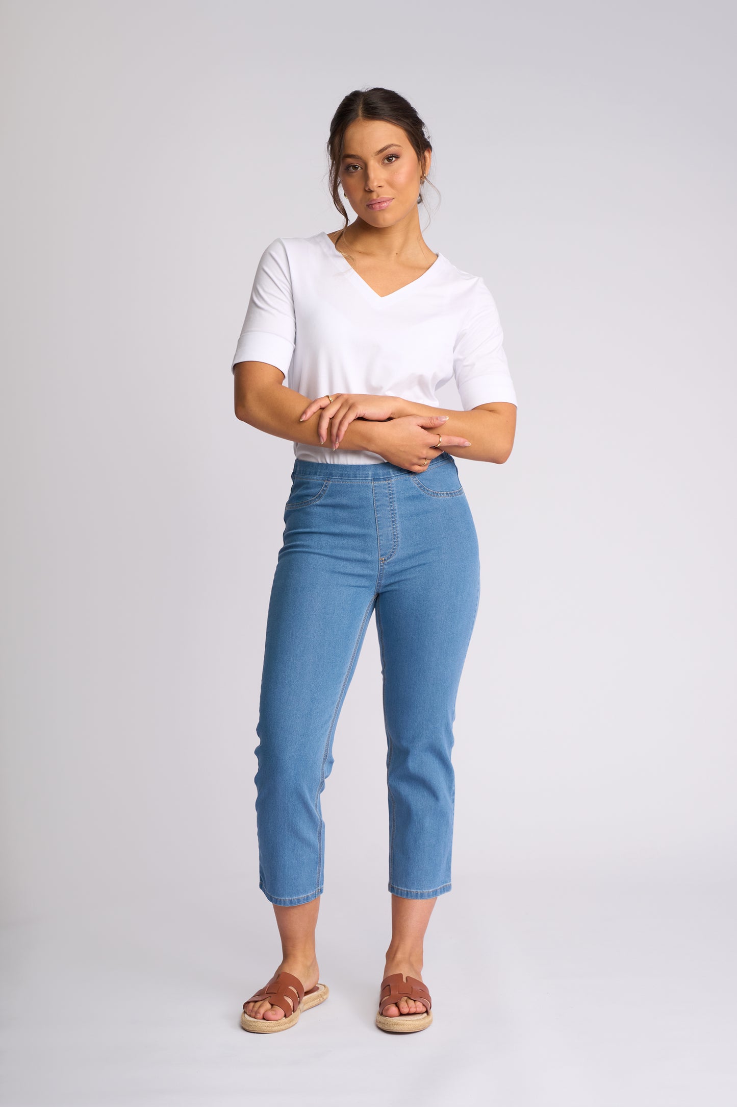 Sierra Pull On - Light Denim