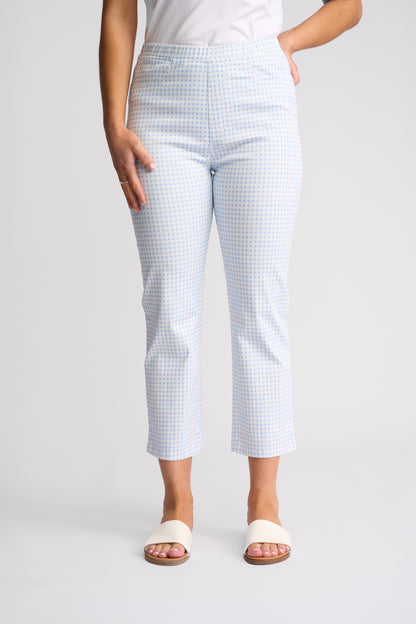 Sierra Pull On - Blue Gingham