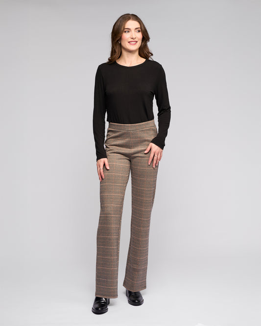Ezra Byron Knit Straight Leg Pull On Pant