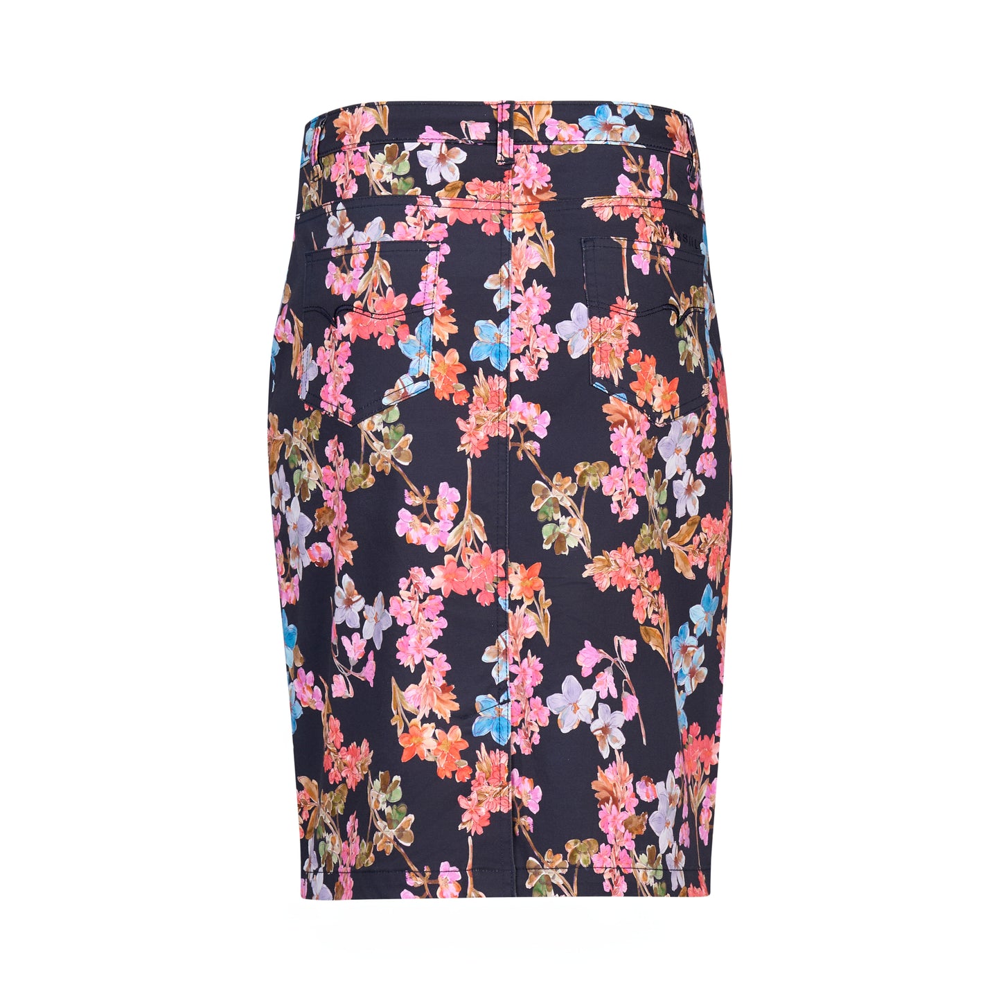 Willa Printed Lightweight Skirt with Centre Back Vent