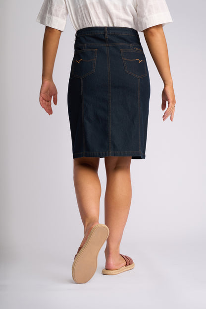 Poppy Skirt - Indigo Denim