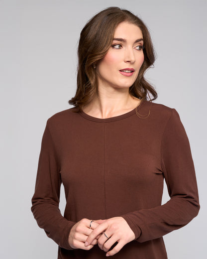 Chocolate Layer Knit Top