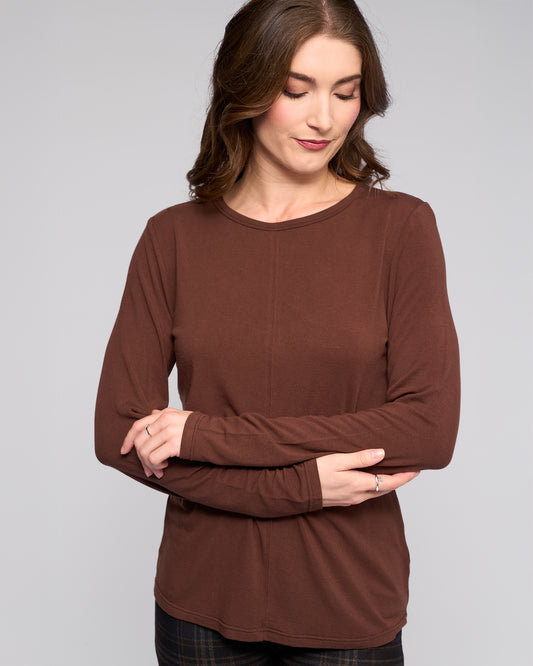 Chocolate Layer Knit Top