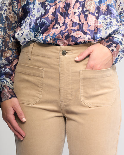 Daily Cord Pant - Oat