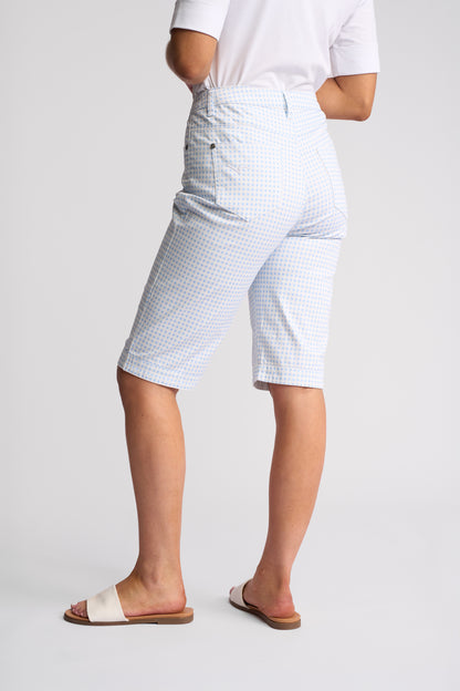 Custom Lightweight Short - Blue Gingham