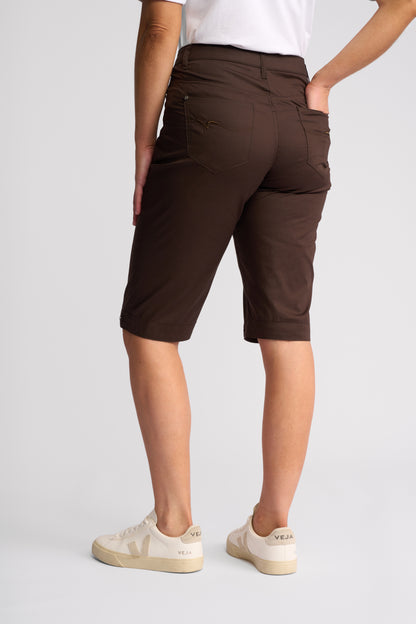 Custom Poplin Short - Chocolate