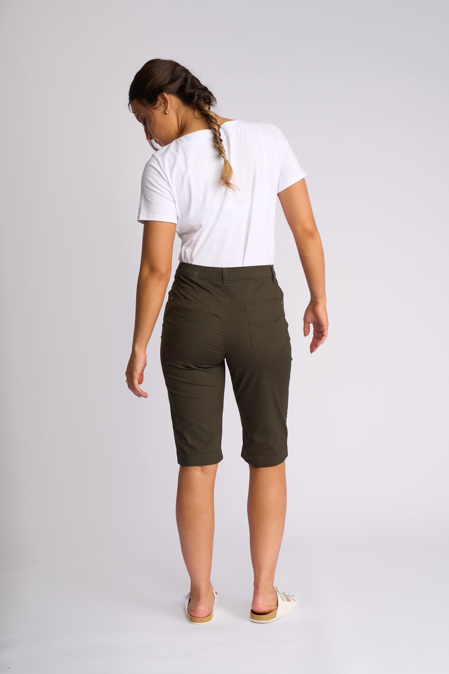 Custom Poplin Short - Khaki