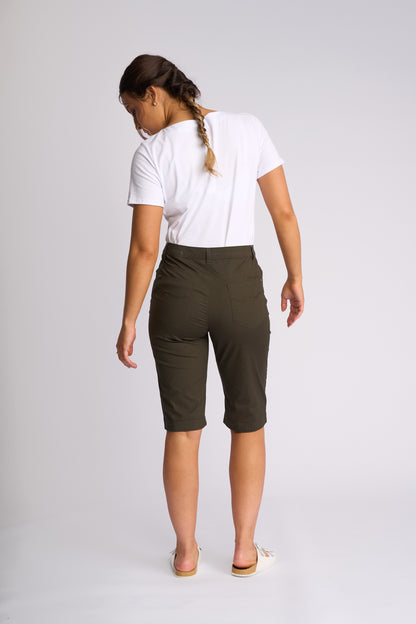 Custom Poplin Short - Khaki