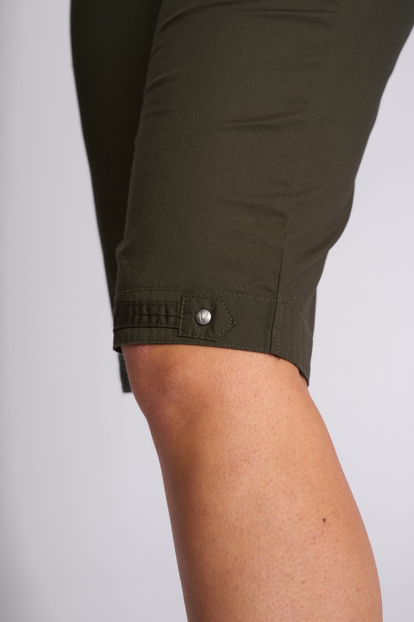 Custom Poplin Short - Khaki