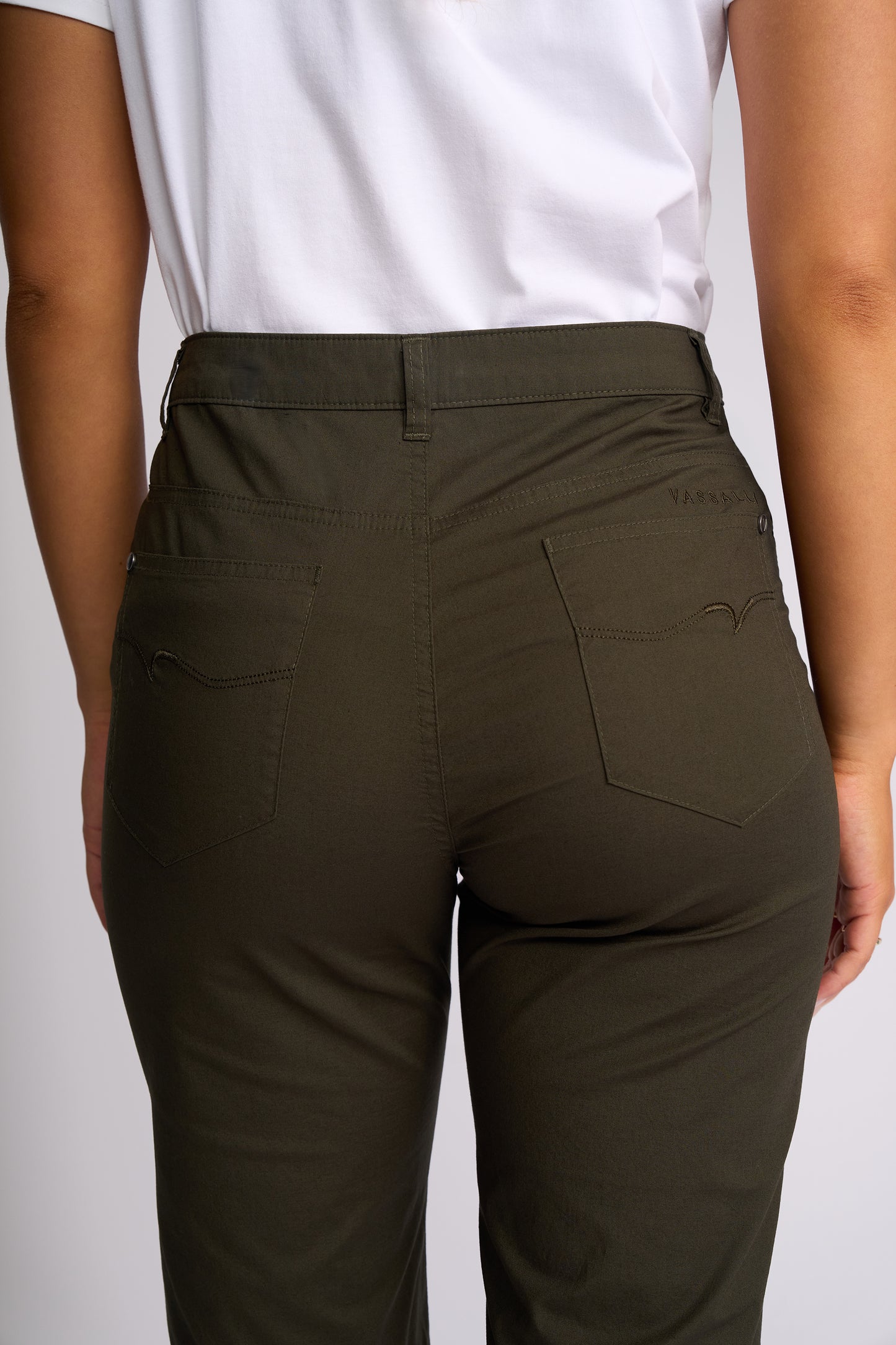 Custom Poplin Short - Khaki