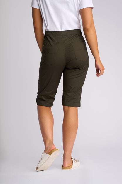 Custom Poplin Short - Khaki