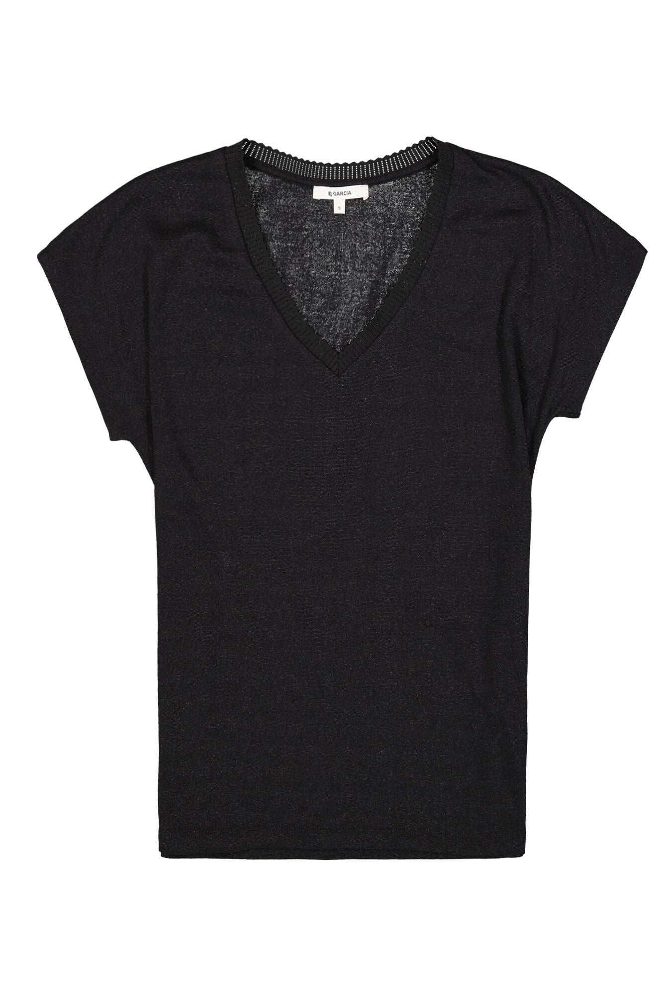 Black Metallic T-Shirt