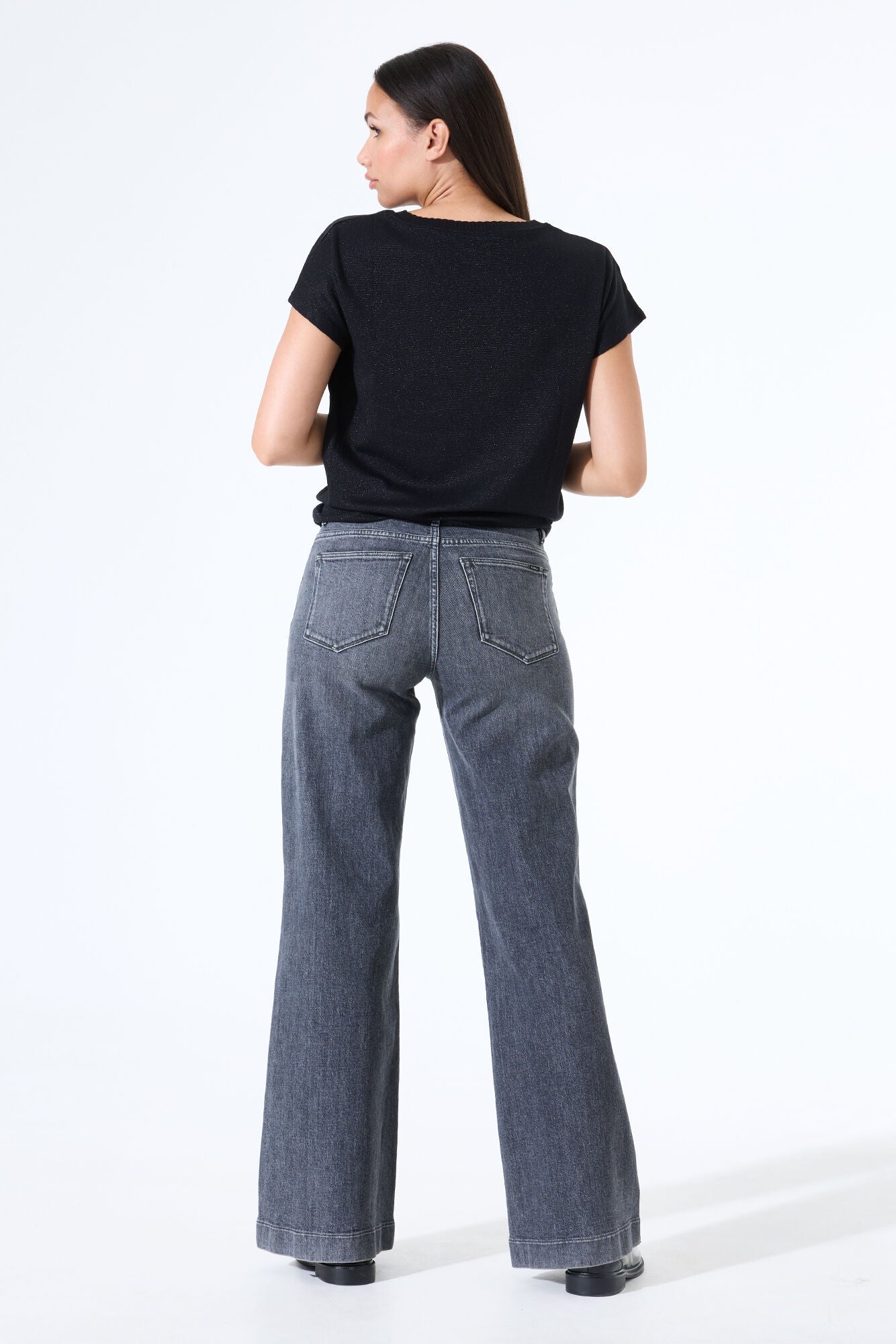 Black Metallic T-Shirt