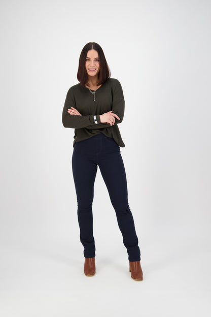 Bay Knit Pull On - Carbon