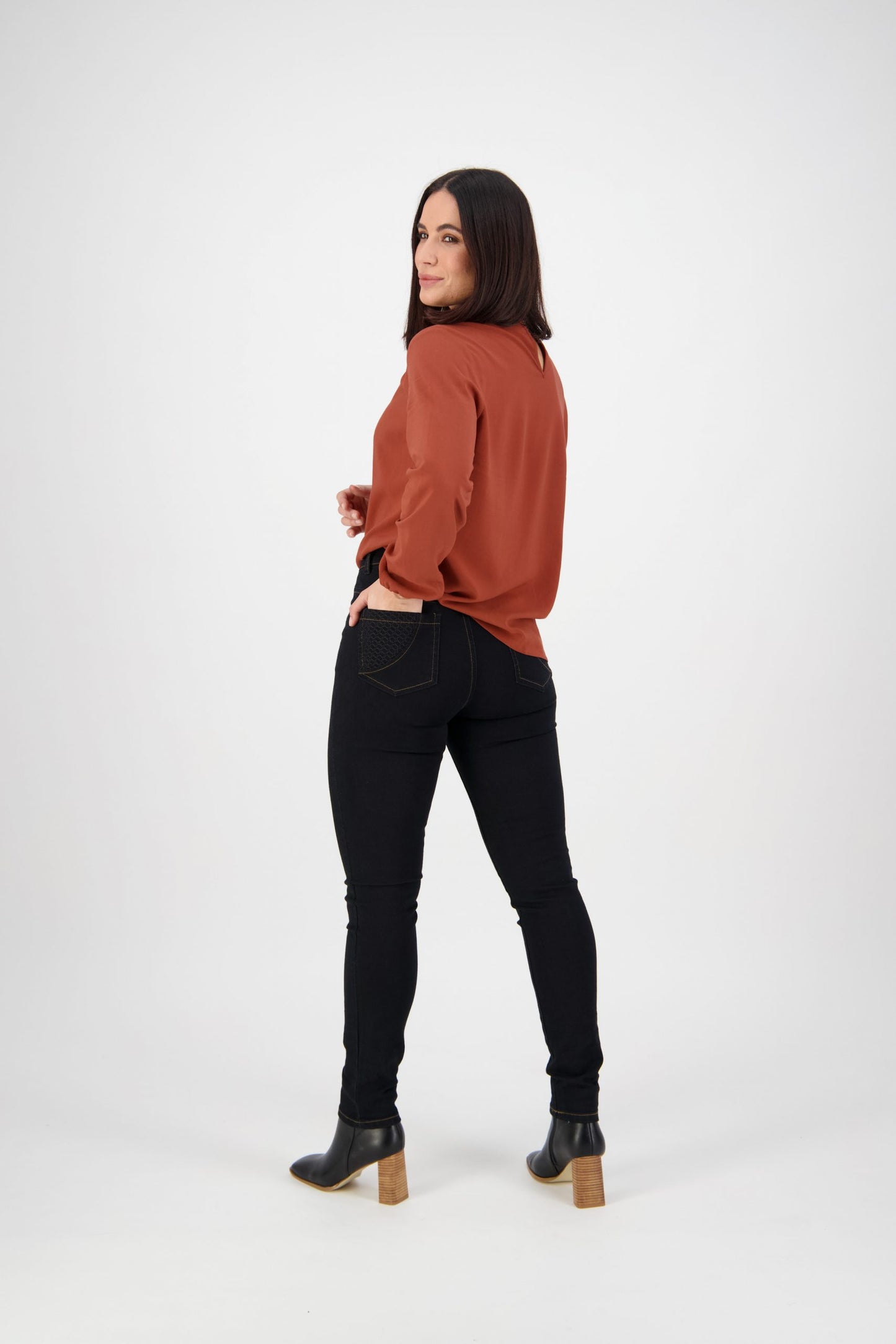 Skinny Leg Black Jean