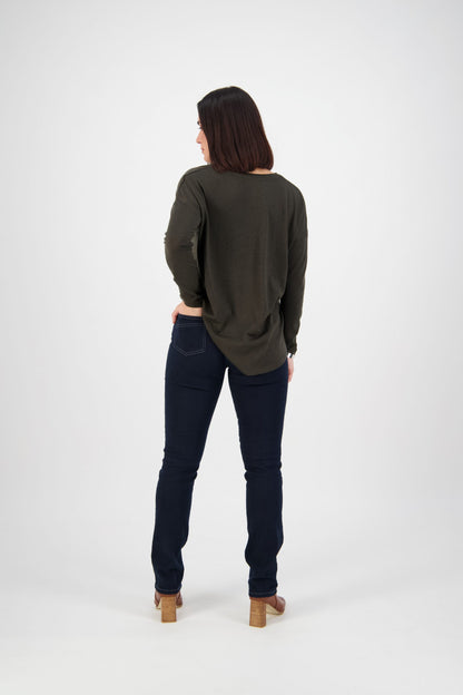 Slim Leg Indigo Jean